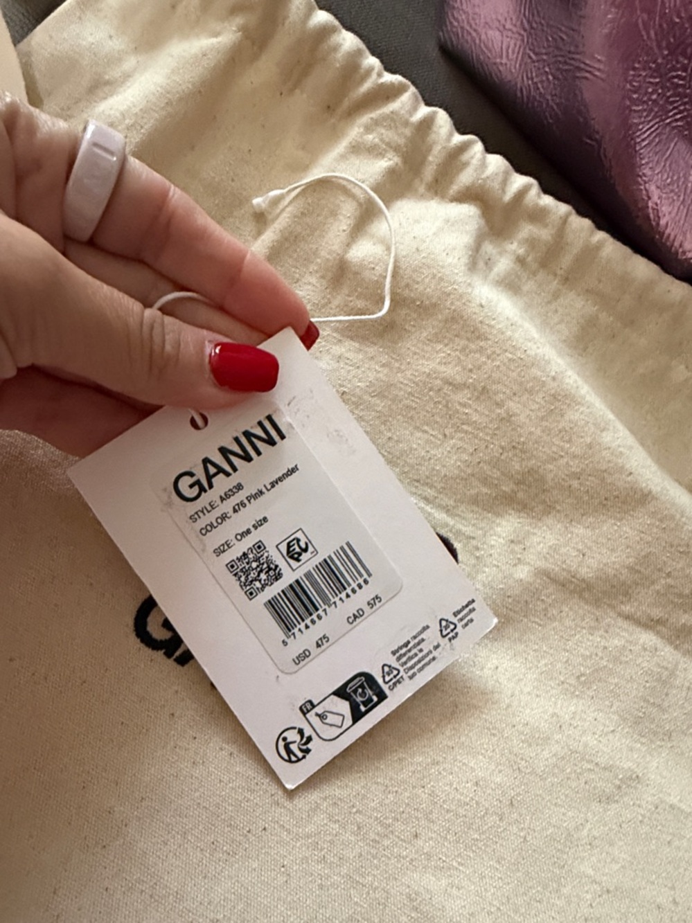 Ganni Mini Bou Bag - Picture 7 of 9